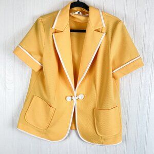 Marty Gutmacher Yellow jacket size‎ M Vintage 60's
